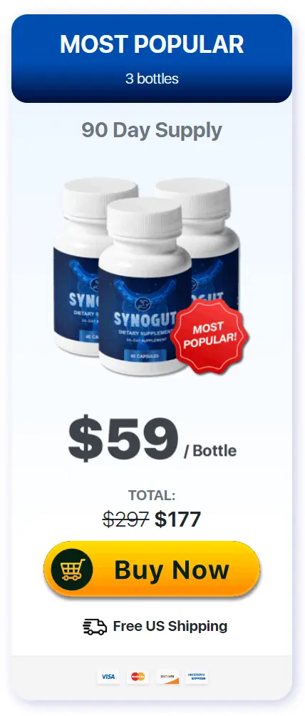 Synogut 3 bottle buy